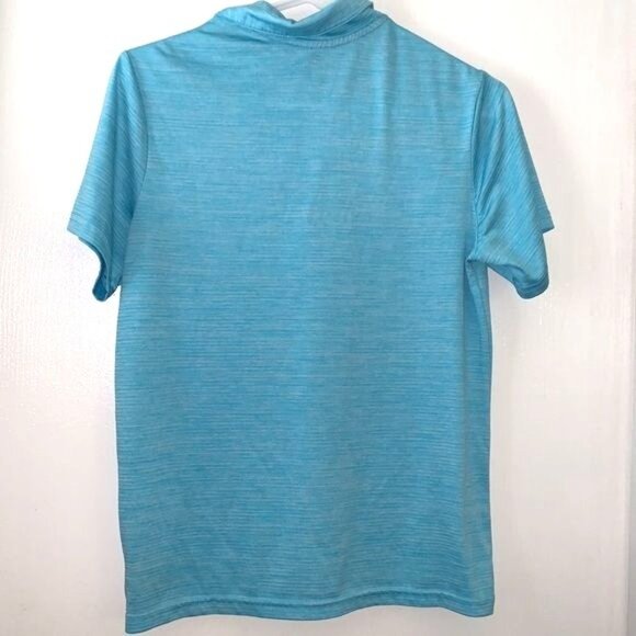 Champion boyss Blue Striped Short-Sleeve Polo Shirt L - Picture 3 of 3